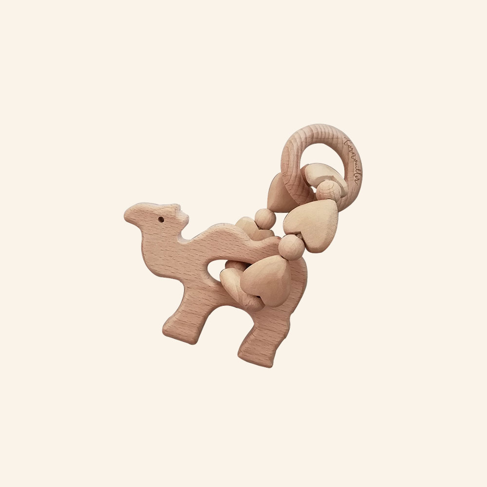 wooden-camel-teether-rattle wooden-camel-teether-rattle